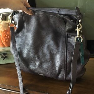Coach crossbody purse.